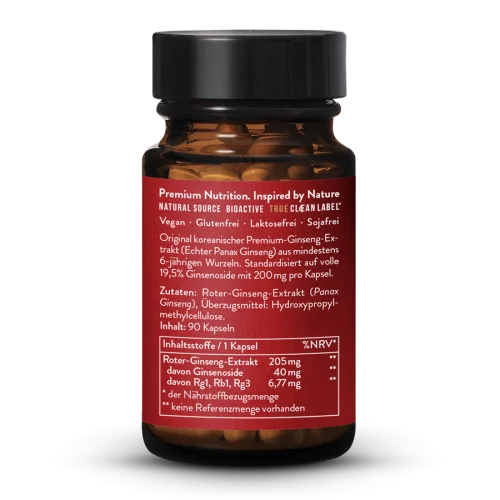 Roter Ginseng Extrakt 19,5%