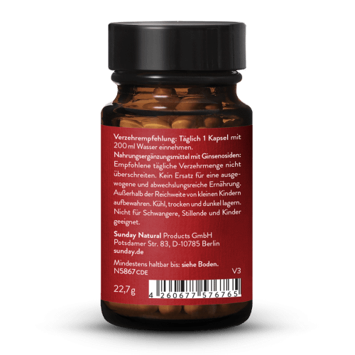 Roter Ginseng Extrakt 19,5%