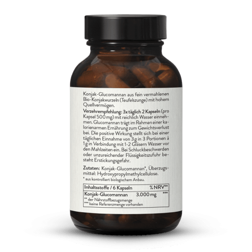 Glucomannane de konjac bio