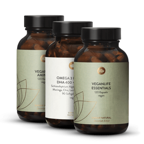 Veganlife Essentials + Amino+ + Omega 3 Set