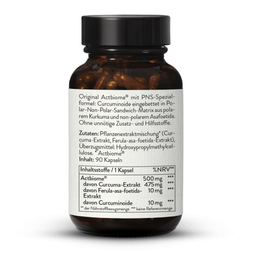 Actbiome Curcuma Muco-Cur Capsules