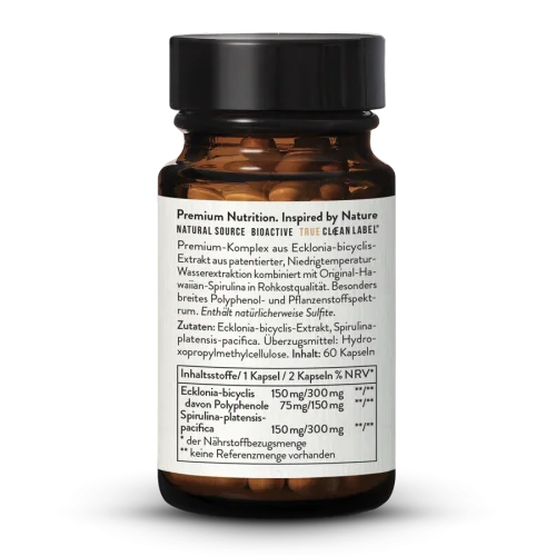 Extrait d'Ecklonia Bicyclis + Spiruline hawaenne