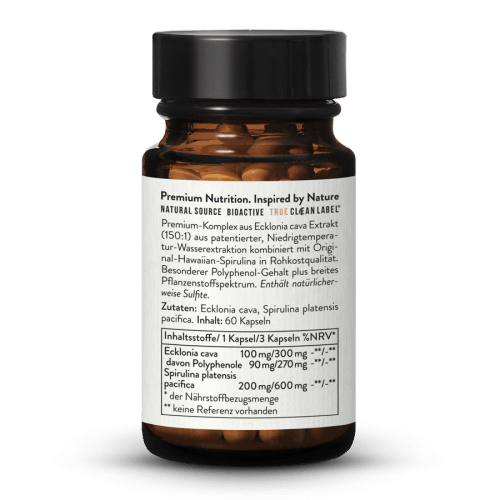 Ecklonia cava Extract + Hawaiian Spirulina