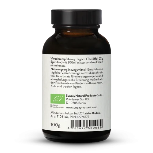 Spiruline bio d'Italie