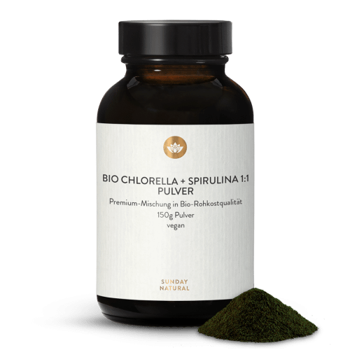 Chlorella + Spirulina Pulver