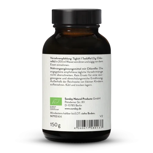Bio Chlorella Premium Pulver