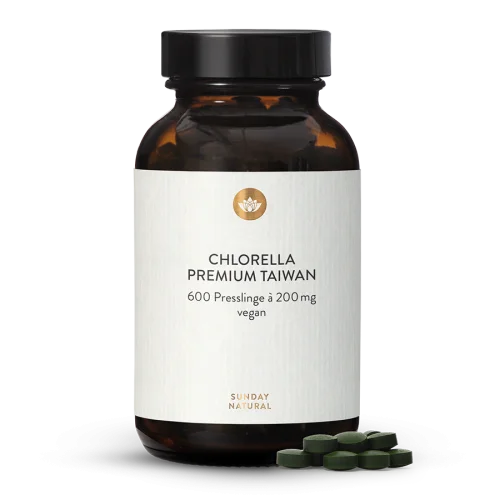 Chlorella Taiwan Presslinge