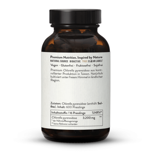 Chlorella Taiwan Presslinge