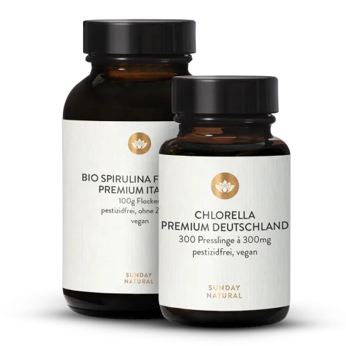 Chlorella + Spirulina Gourmet Set