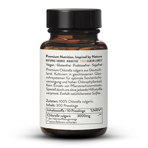 Chlorella DE Presslinge