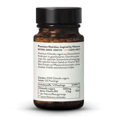 Chlorella DE B12 Presslinge
