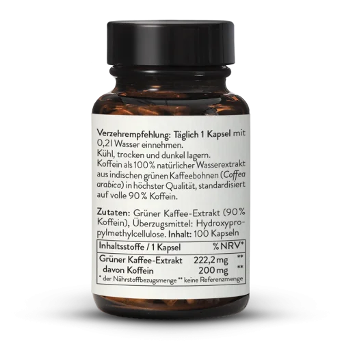 Koffein 200mg Kapseln