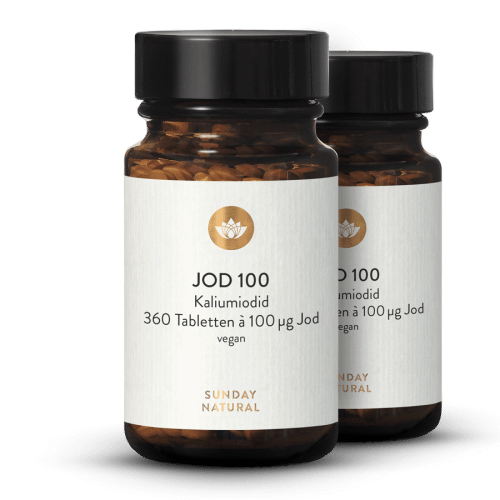 Jod 100 g Mini-Tabletten