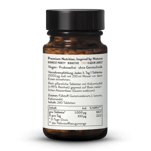 Jod 1000 g Mini-Tabletten