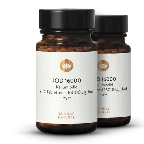 Jod 16mg Mini-tabletten Hochdosiert