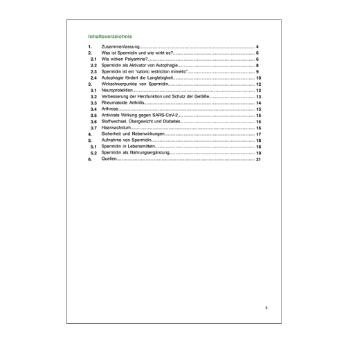 Spermidin - Zellverjngung Durch Autophagiebooster