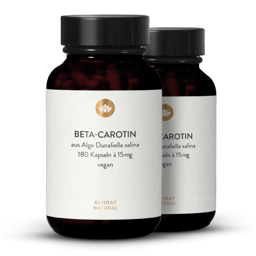 Beta-Carotin 15mg aus Algen