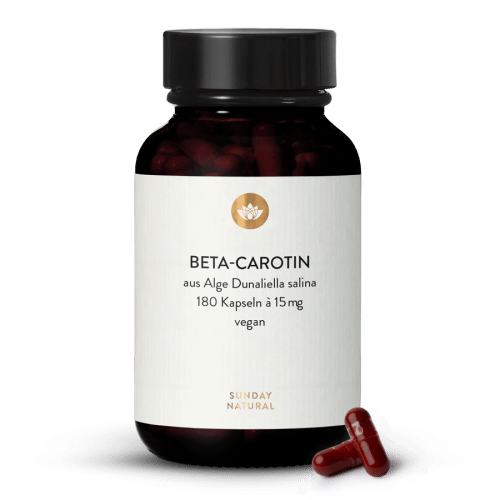 Beta-Carotin 15mg aus Algen