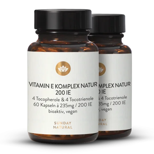 Complexe de vitamine E naturelle 200 UI
