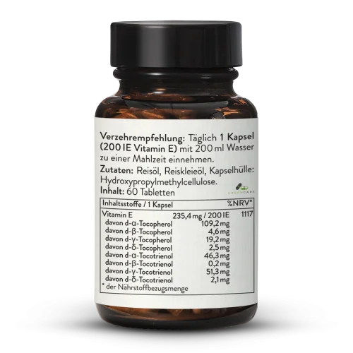 Natural Vitamin E Complex 200 IU