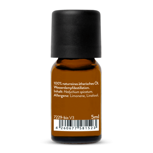 Huile essentielle de gingembre sauvage bio 1000m