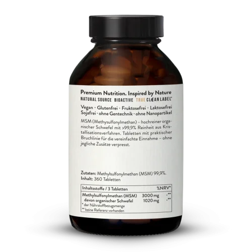 MSM 1000 360 Tabletten