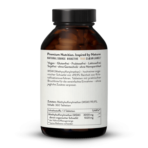 MSM 1000 360 Tabletten