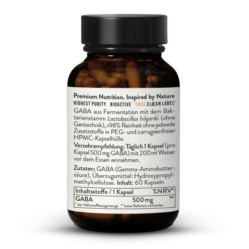 GABA 500mg Capsules