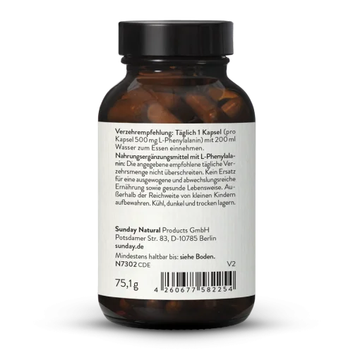 L-Phenylalanin 500 mg Kapseln