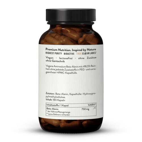 Beta-Alanin 750mg Kapseln