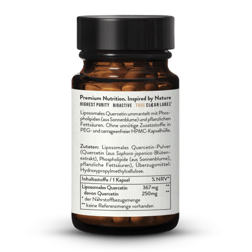 Quercetin liposomal Kapseln