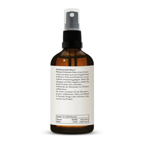 Argent collodal  80 % (spray) 10 PPM