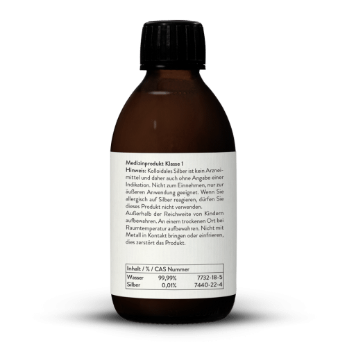 Kolloidales Silber 80% Kolloidal 10 PPM