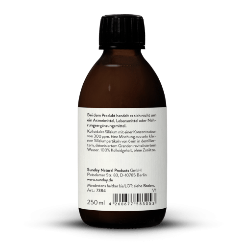 Kolloidales Silizium 100% Kolloidal 300 PPM