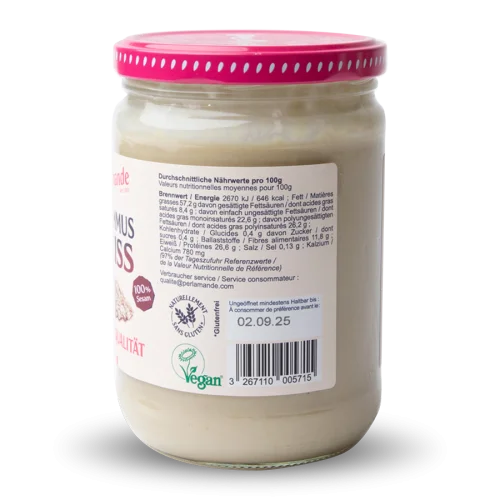 Organic White Tahini Sesame Butter