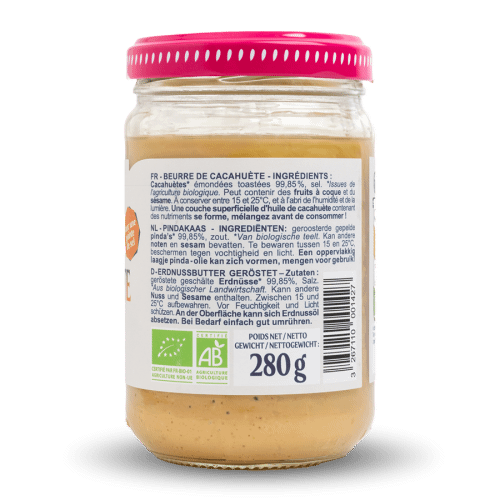 Crunchy Gerstet Erdnussbutter Bio