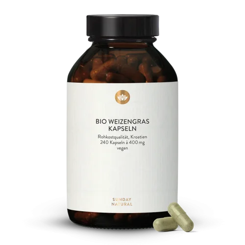 Organic Wheatgrass Capsules