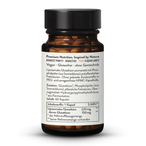 Glutathion liposomal en glules