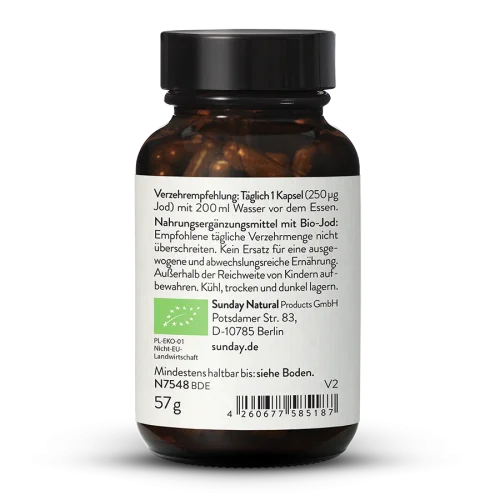 Organic Iodine 250g