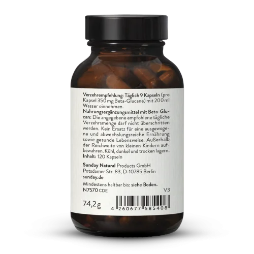 Hafer-Beta-Glucan Kapseln