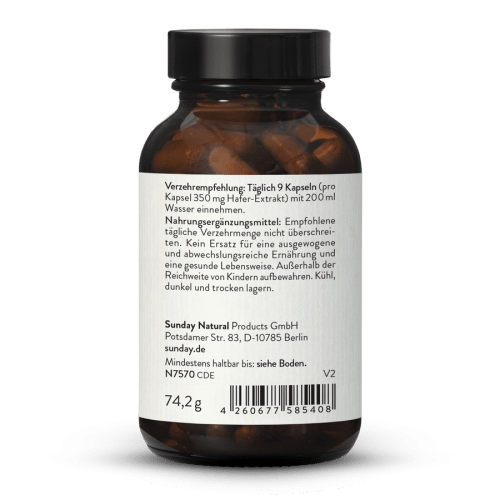 Hafer-Beta-Glucan Kapseln
