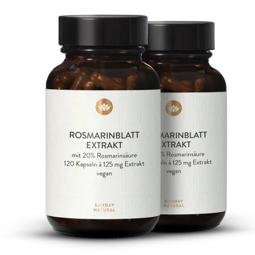 Extrait de feuilles de romarin