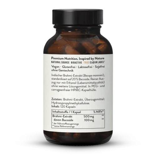 Brahmi Extrakt Kapseln