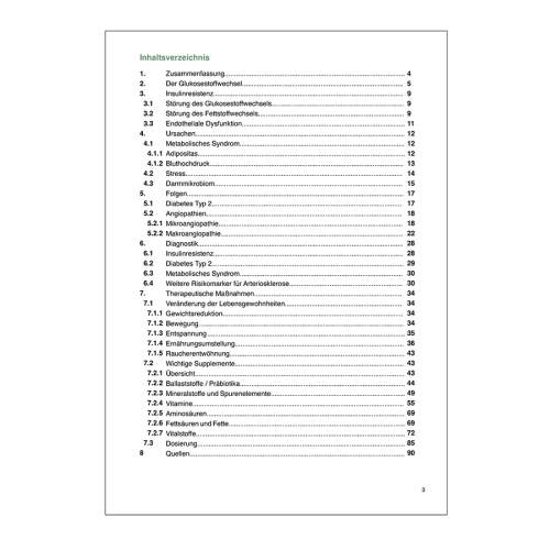 Hoher Blutzucker, Diabetes und metabolisches Syndrom