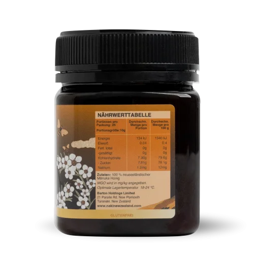Manuka Honig MGO 1.200 + (UMF 25+)