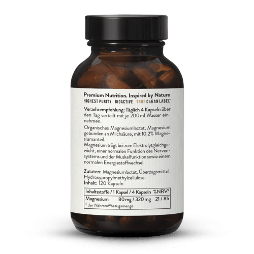 Magnesium Lactat Kapseln