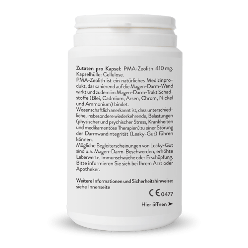 PMA-Zeoliet Capsules