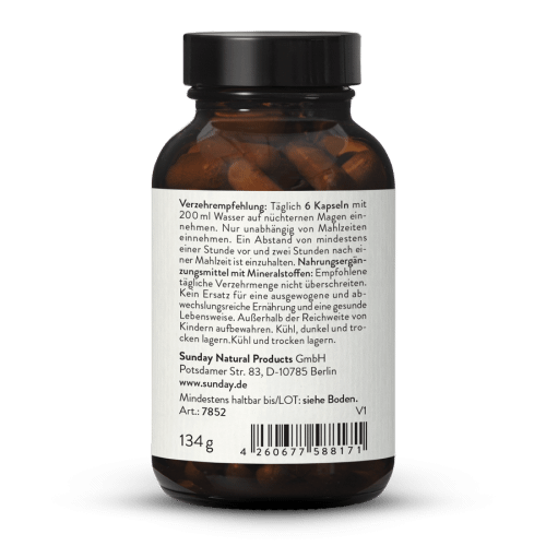 Basenpulver 6 Kapseln