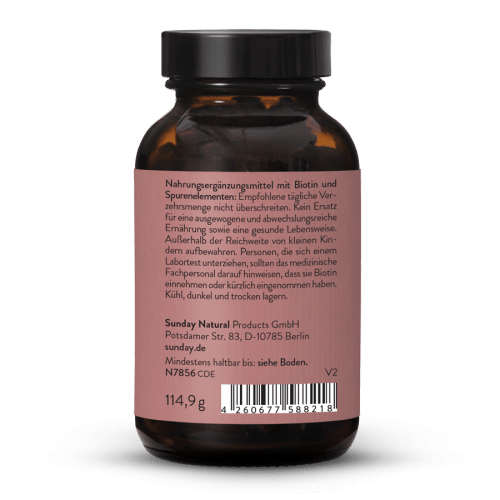 Haut Haare Ngel Biotin Forte