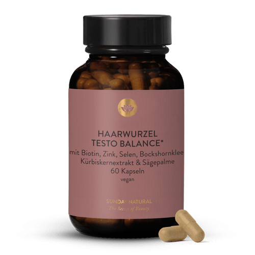 Haarwurzel Testo Balance